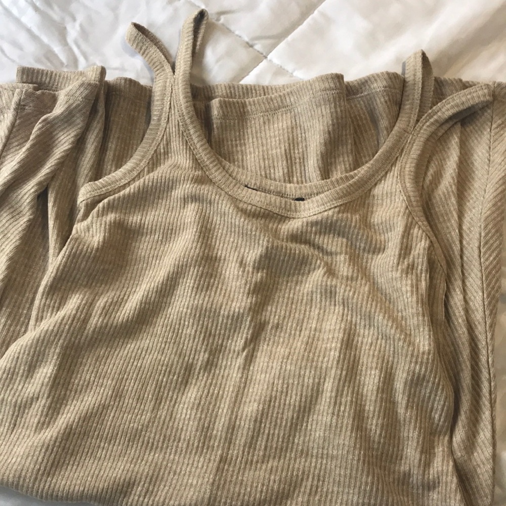 Forever 21 ribbed skater dress